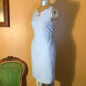 Theory Dusty Blue Shift Dress.  SZ 2